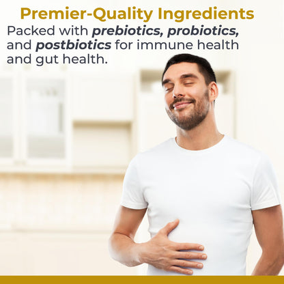 Premier Research Labs Premier Probiotic - Pre Pro Post Biotics for Women & Men, Quad Biotic, Quadbiotic, Prebiotics, Probiotics - dailyvitalstore
