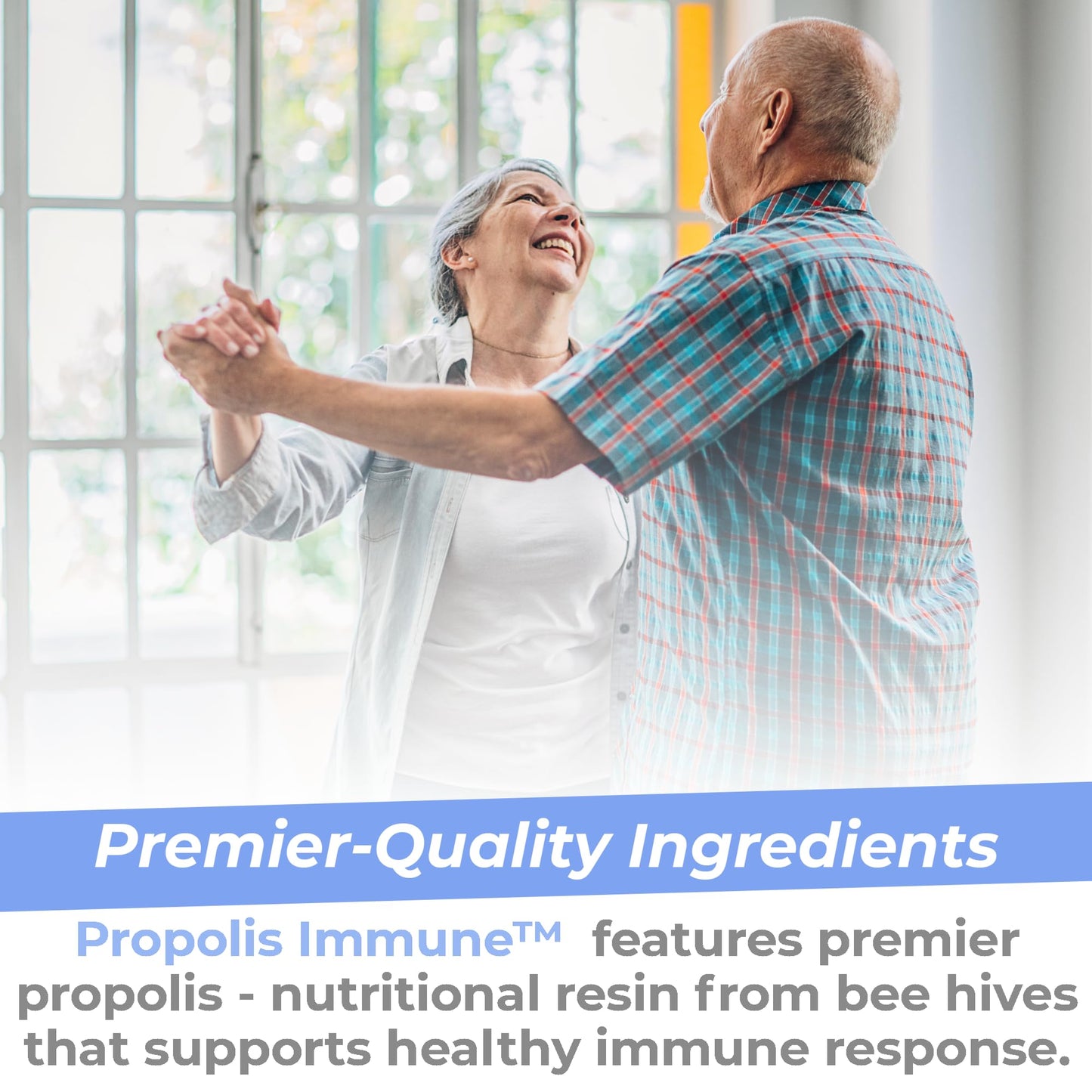 Premier Research Labs Propolis Immune - Bee Propolis Capsules, Bee Pollen Supplement, Propolis Extract Pills for Women & Men, Promotes Immune Health - 60 Vegetarian Capsules - dailyvitalstore