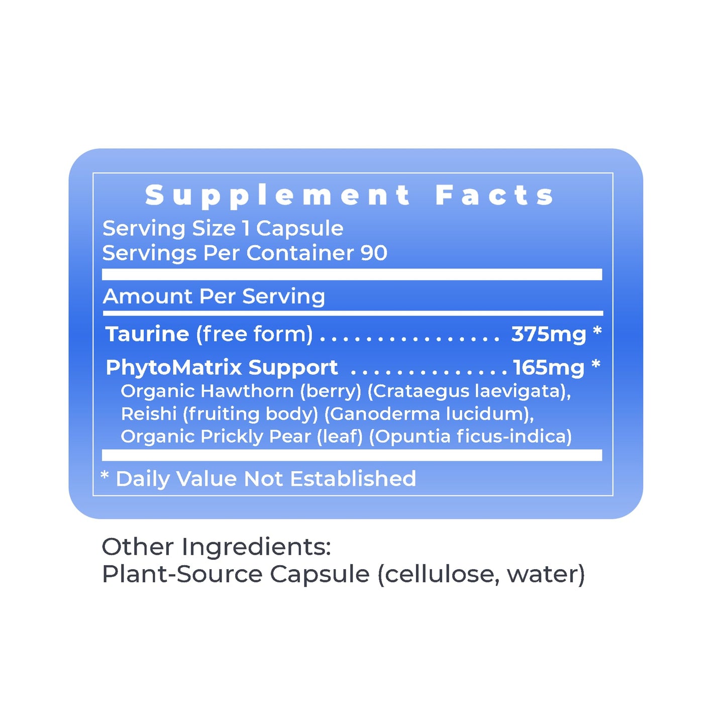 Premier Research Labs Taurine Blend - Taurine Supplement, Taurine Pills, L Taurine Amino Acid Supplement for Liver, Gallbladder, Brain & Heart Health, for Women & Men - 90 Vegetarian Capsules - dailyvitalstore