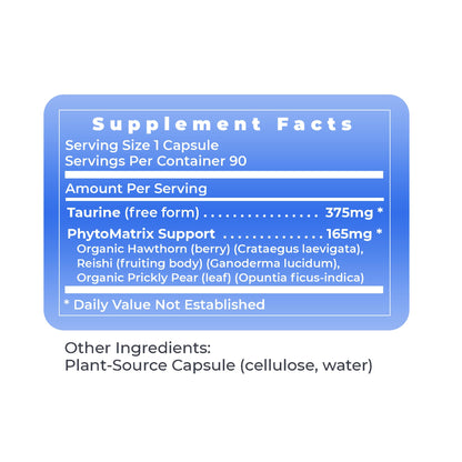 Premier Research Labs Taurine Blend - Taurine Supplement, Taurine Pills, L Taurine Amino Acid Supplement for Liver, Gallbladder, Brain & Heart Health, for Women & Men - 90 Vegetarian Capsules - dailyvitalstore