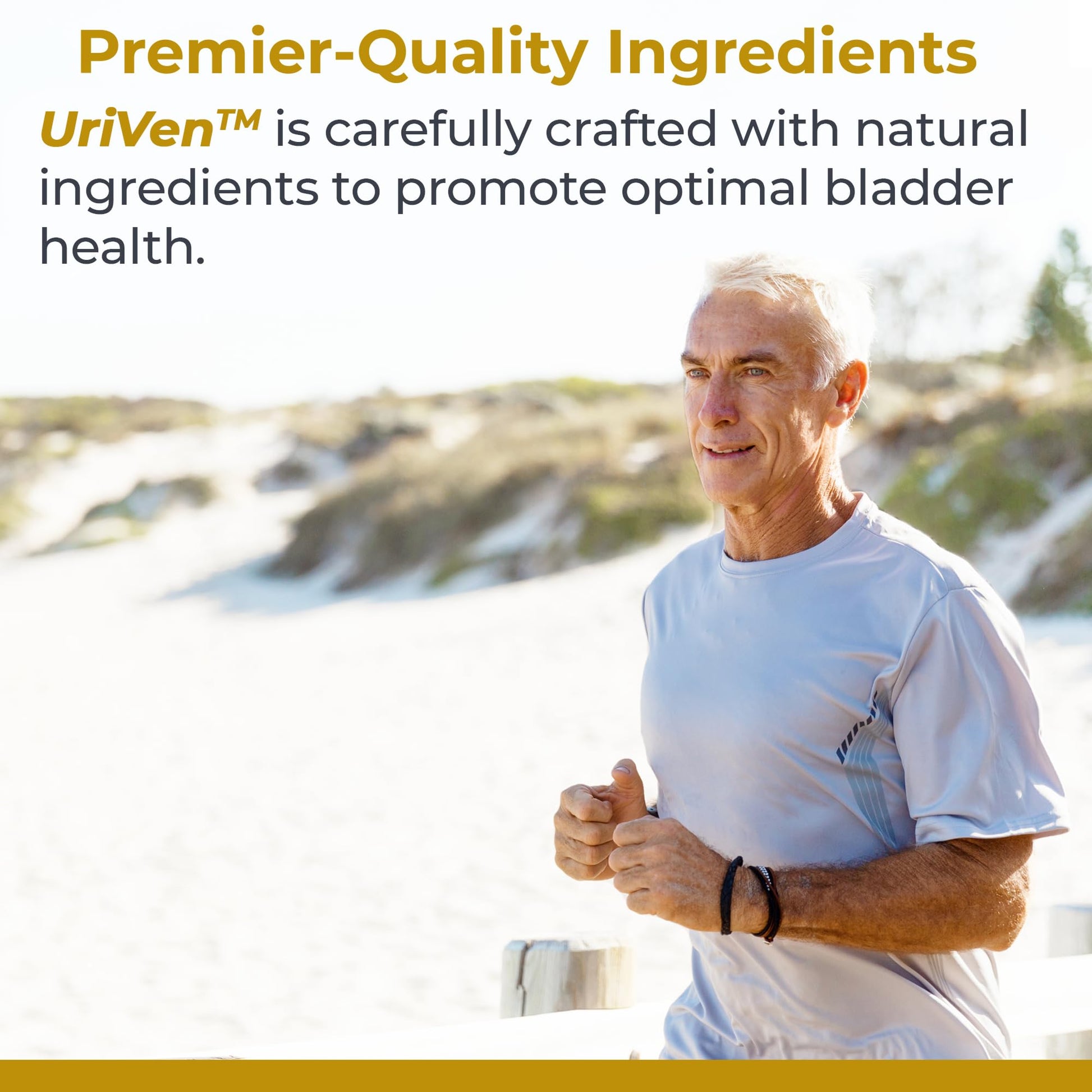 Premier Research Labs UriVen - Bladder Health Support for Women & Men, Cranberry Extract & Marshmallow Root, Urinary Relief, Bladder Relief, Bladder Control Supplement - 60 Vegetarian Capsules - dailyvitalstore