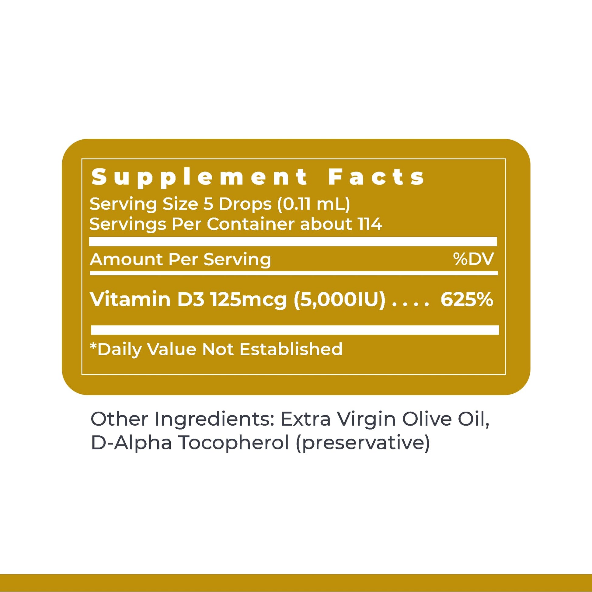 Premier Research Labs Vitamin D3 Serum - Liquid Vitamin D Oil Drops for Adults, Liquid Vitamin D3 5000 IU, Sublingual Vit D3 Liquid - 0.43 fl oz - dailyvitalstore