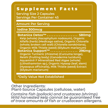 Premier Research Labs XenoStat - Thyroid Supplement, Thyroid Support for Women & Men, Iodine Supplement, Hormone Support, Thyroid Support Complex Supplement - 90 Capsules - dailyvitalstore