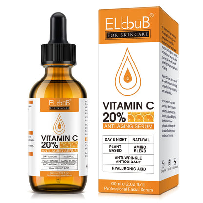 Premium 20% Vitamin C Serum For Face with Hyaluronic Acid, Retinol & Amino Acids - Boost Skin Collagen,Hydrate & Plump Skin, - dailyvitalstore