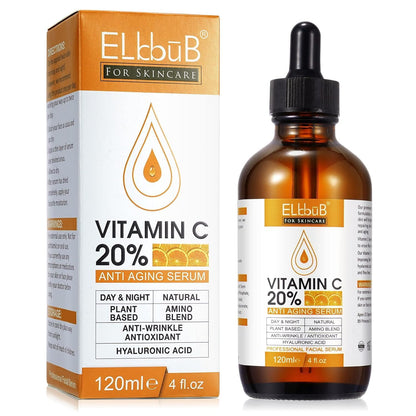 Premium 20% Vitamin C Serum For Face with Hyaluronic Acid, Retinol & Amino Acids - Boost Skin Collagen,Hydrate & Plump Skin, - dailyvitalstore