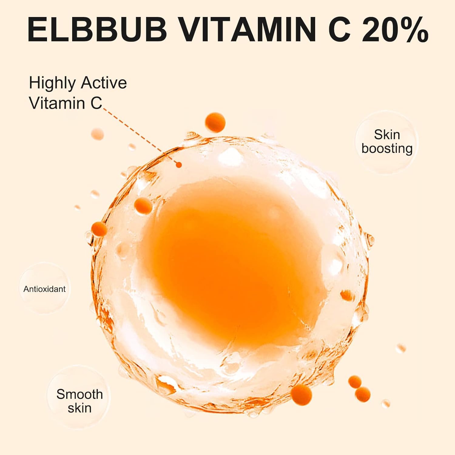 Premium 20% Vitamin C Serum For Face with Hyaluronic Acid, Retinol & Amino Acids - Boost Skin Collagen,Hydrate & Plump Skin, - dailyvitalstore