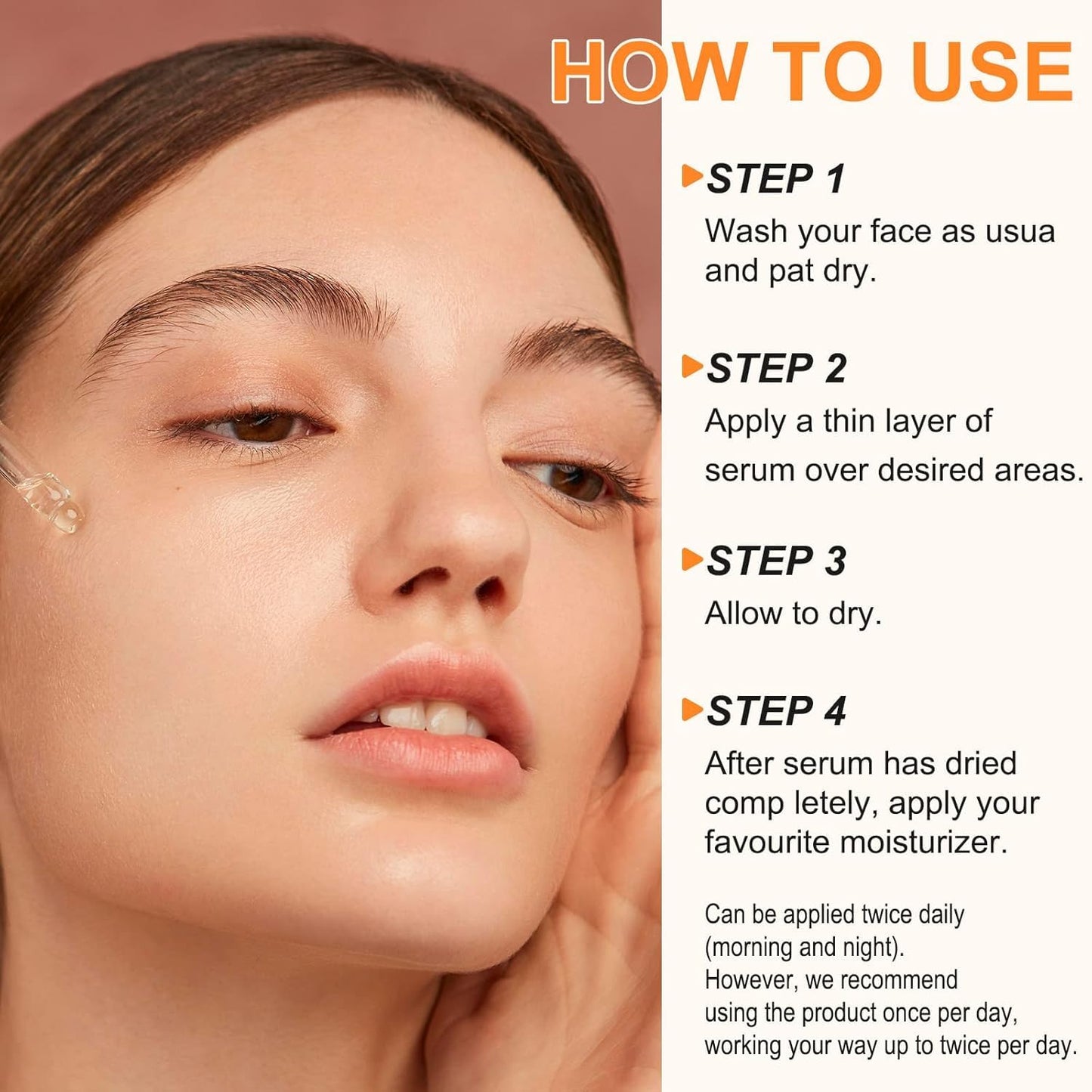 Premium 20% Vitamin C Serum For Face with Hyaluronic Acid, Retinol & Amino Acids - Boost Skin Collagen,Hydrate & Plump Skin, - dailyvitalstore
