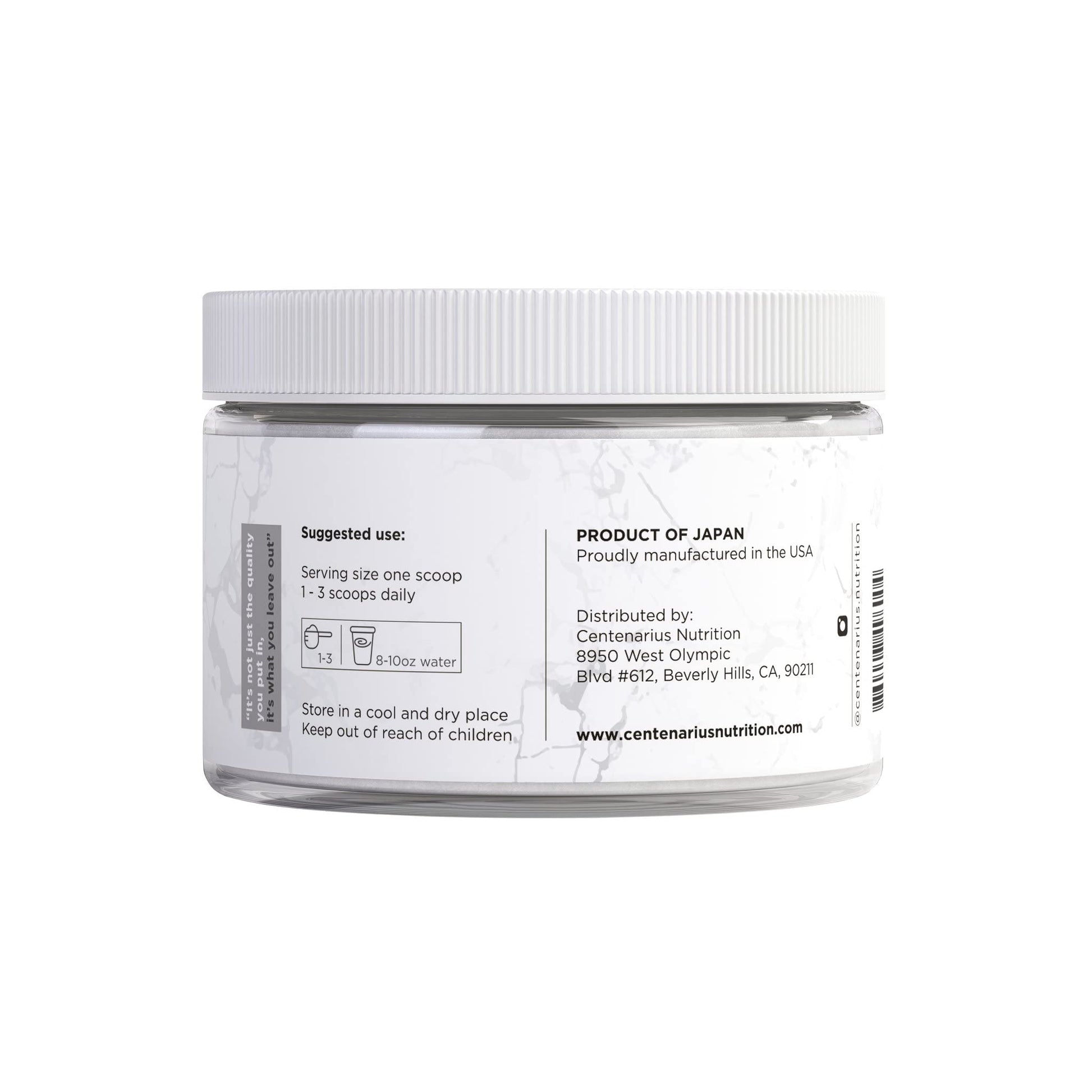 Premium Glycine Powder 250g | Amino Acids Supplement for Post Workout Muscle Recovery, Digestion, Sleep Aid + More - Vegan, Additive-Free - dailyvitalstore