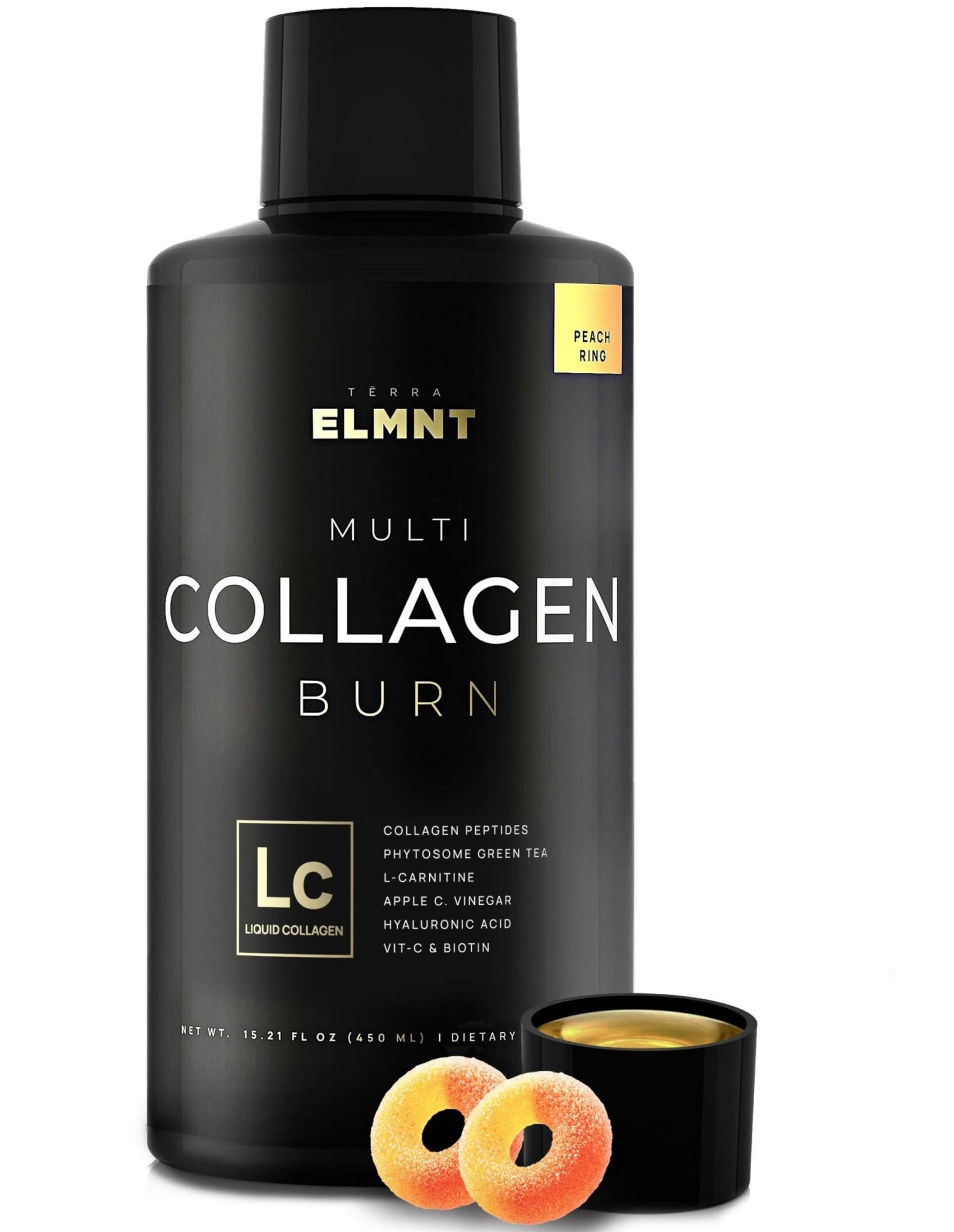 Premium Liquid Collagen for Women Weight Loss & Beauty w. Hyaluronic Acid, Biotin, L-Carnitine, Apple C Vinegar - Ultra Pure Multi Collagen Protein Shots Drink - dailyvitalstore