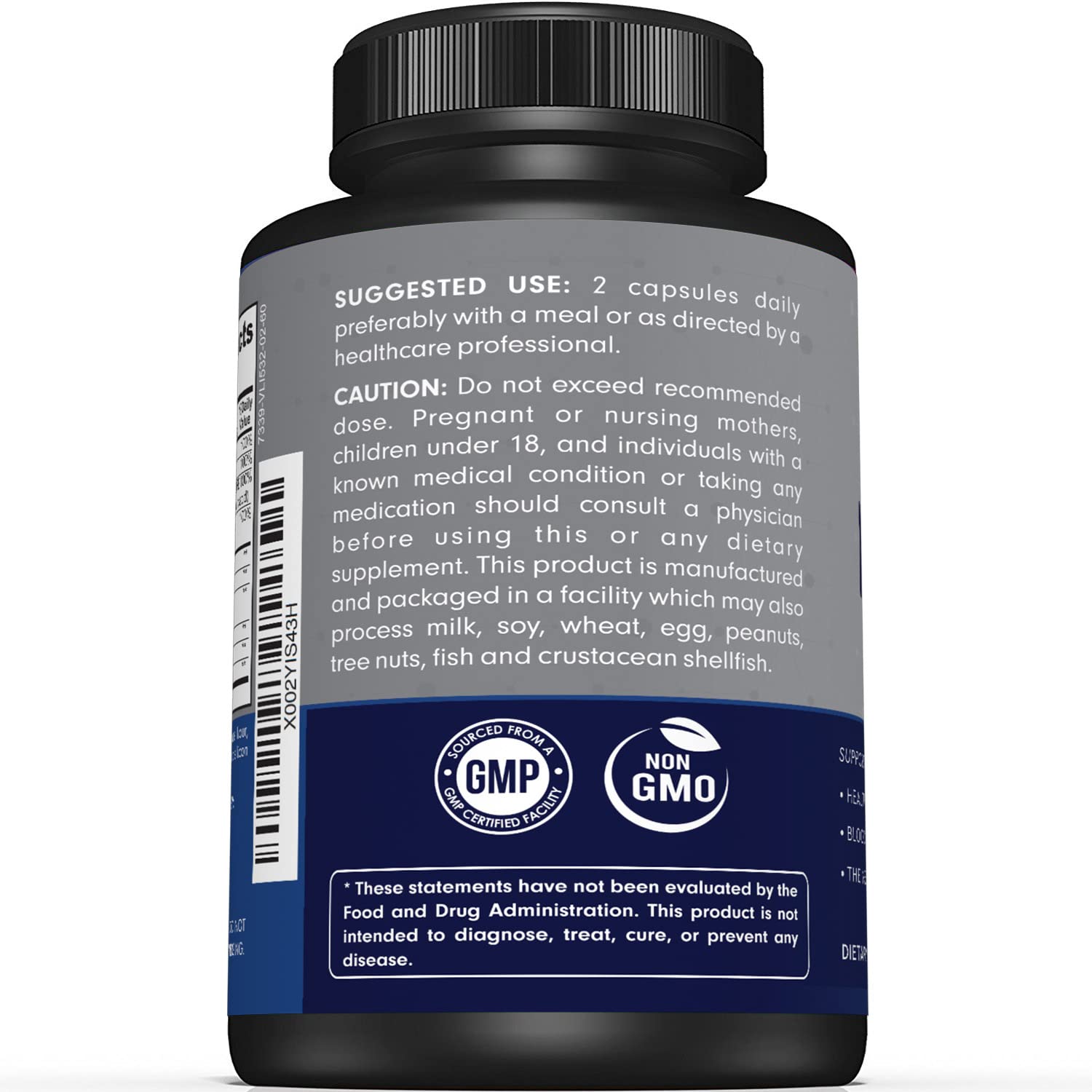 Premium Nerve Support Supplement – with Alpha Lipoic Acid (ALA) 600 mg, Acetyl-L-Carnitine (ALC) & Benfotiamine - Nerve Support Formula for Healthy Circulation, Feet, Hands & Toes - 60 Capsules - dailyvitalstore