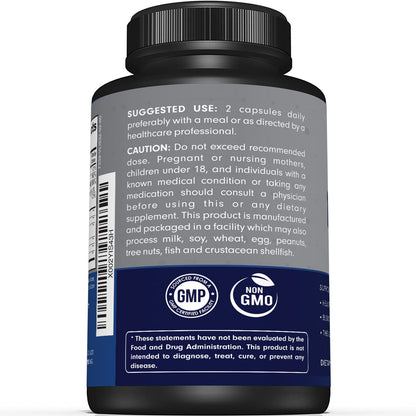 Premium Nerve Support Supplement – with Alpha Lipoic Acid (ALA) 600 mg, Acetyl-L-Carnitine (ALC) & Benfotiamine - Nerve Support Formula for Healthy Circulation, Feet, Hands & Toes - 60 Capsules - dailyvitalstore
