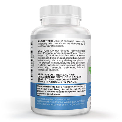 Premium Probiotic plus Ultimate Prebiotic - Gut Biome Builder & Restoration - 4.4 Bn CFU - Best for Women & Men - Bacteria Reaches Intestine within Hours - dailyvitalstore
