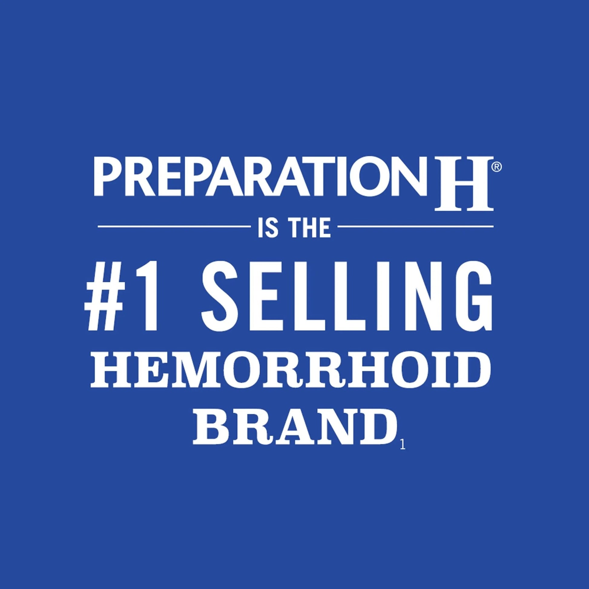 Preparation H Hemorrhoid Cooling Gel with Aloe for Fast Discomfort Relief - 0.9 Oz Tube - dailyvitalstore