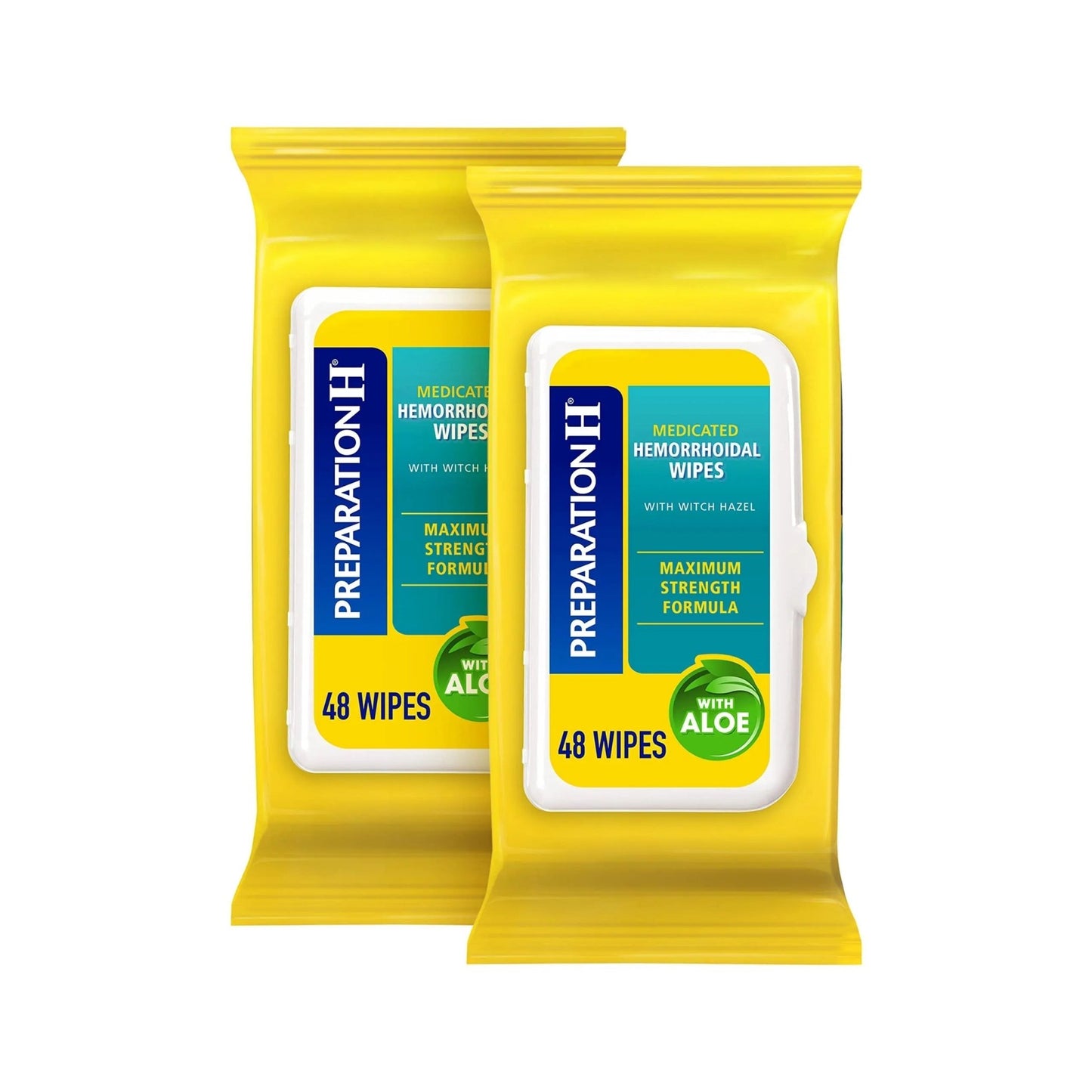 Preparation H Hemorrhoid Flushable Wipes with Witch Hazel for Skin Irritation Relief - 96 Count - dailyvitalstore