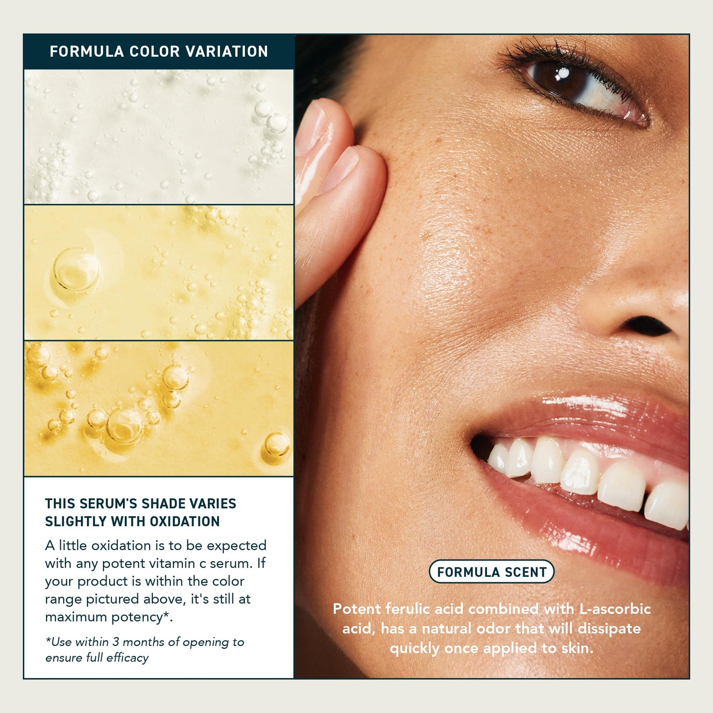 Prequel Skin Lucent-C, Vitamin C Serum for Face. Professional Facial L-Ascorbic Acid, Ferulic Acid Formula with Niacinamide. - dailyvitalstore