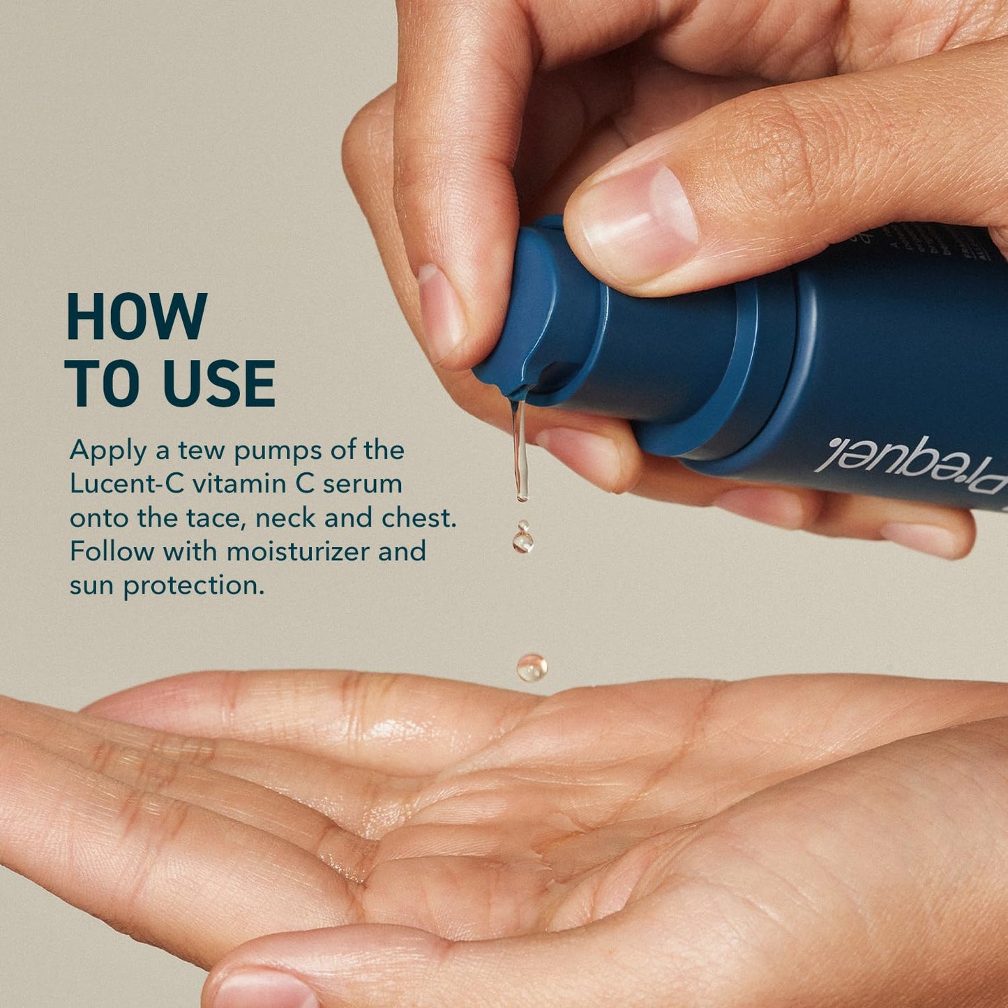 Prequel Skin Lucent-C, Vitamin C Serum for Face. Professional Facial L-Ascorbic Acid, Ferulic Acid Formula with Niacinamide. - dailyvitalstore