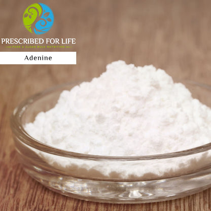 Prescribed For Life Adenine Powder, Vitamin B4 Adenine Supplement, A Nucleobase Purine Derivative (56g) - dailyvitalstore