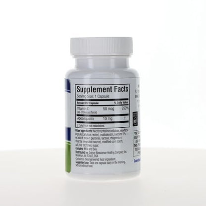 Prevagen Regular Strength - 30 Capsules (1 Month Supply) | Formulated for Your Brain | 10mg of Apoaequorin Plus Vitamin D3 - dailyvitalstore