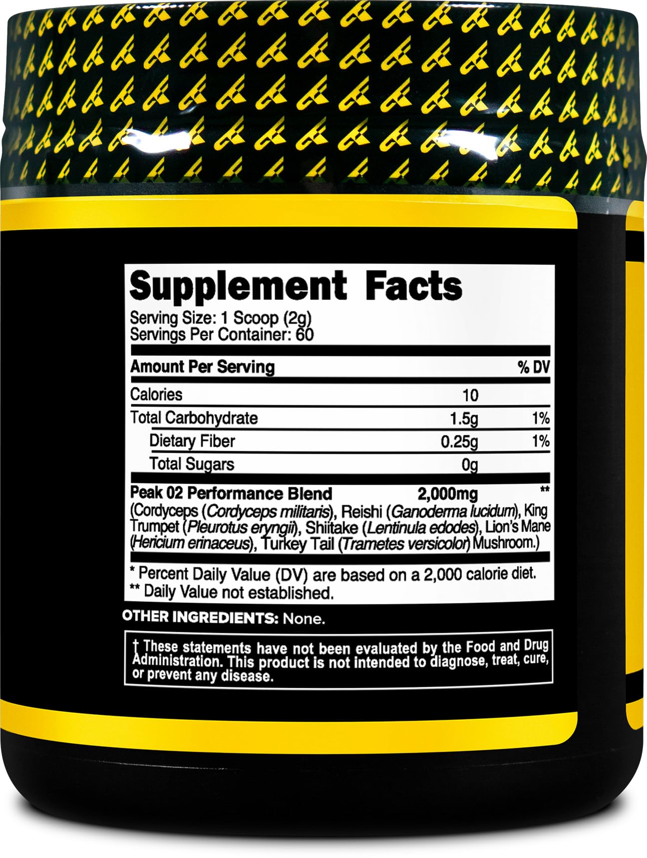 PrimaForce Peak O2 Workout Supplement, 120 Grams - Proprietary Blend, Non-GMO, Vegan and Gluten Free - dailyvitalstore
