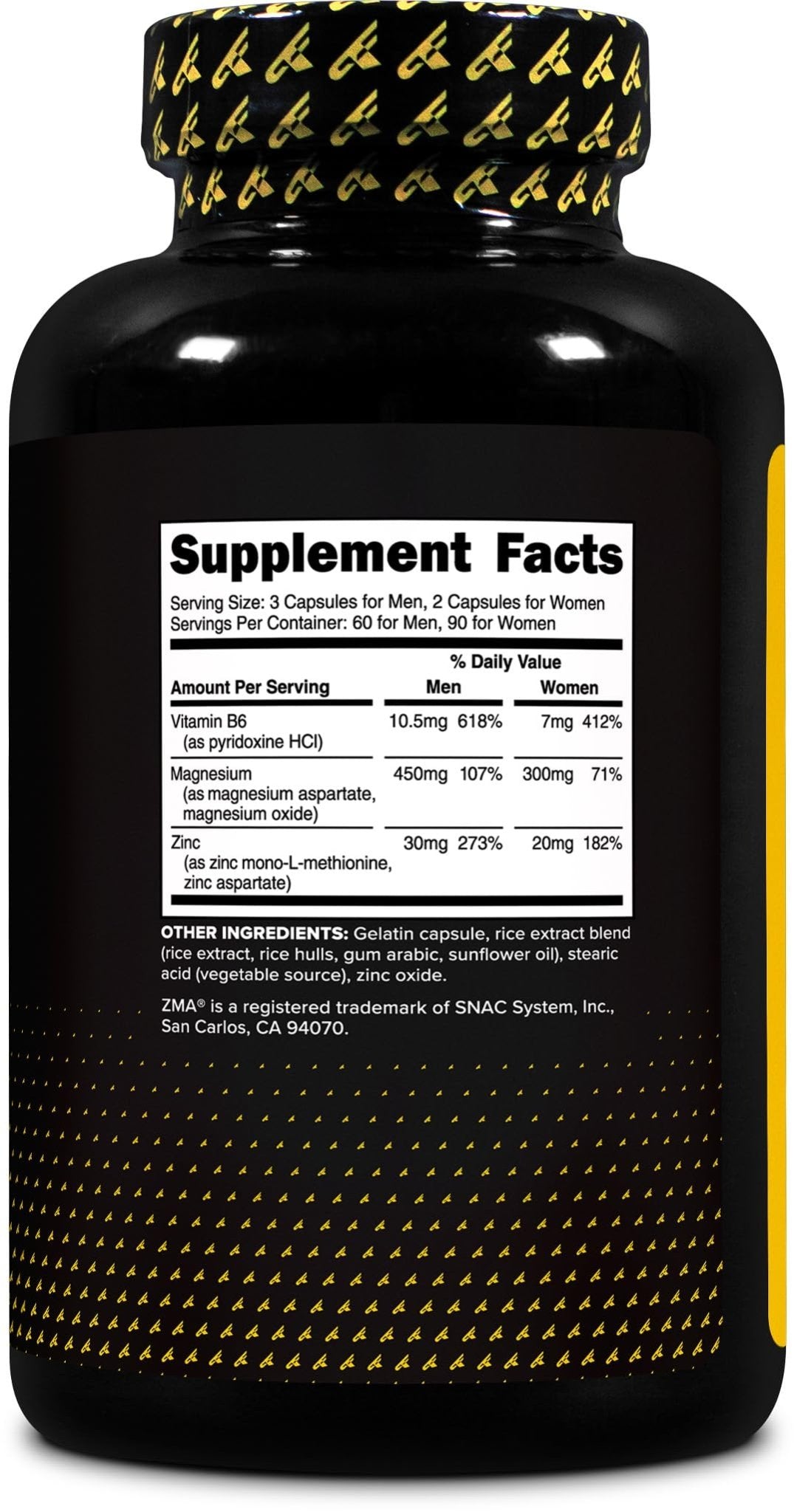 Primaforce ZMA Dietary Supplement, 180 Capsules - dailyvitalstore