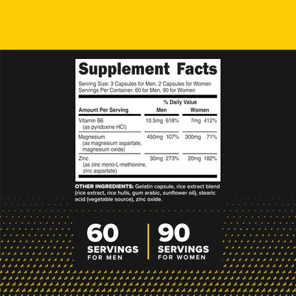 Primaforce ZMA Dietary Supplement, 180 Capsules - dailyvitalstore