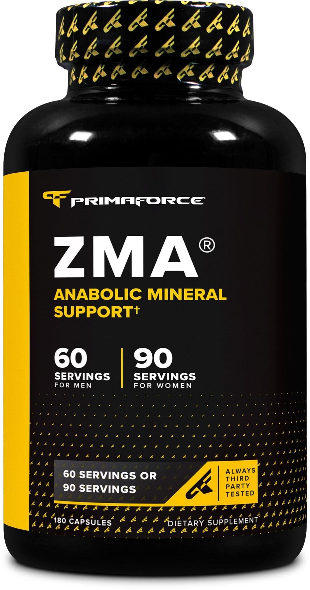 Primaforce ZMA Dietary Supplement, 180 Capsules - dailyvitalstore