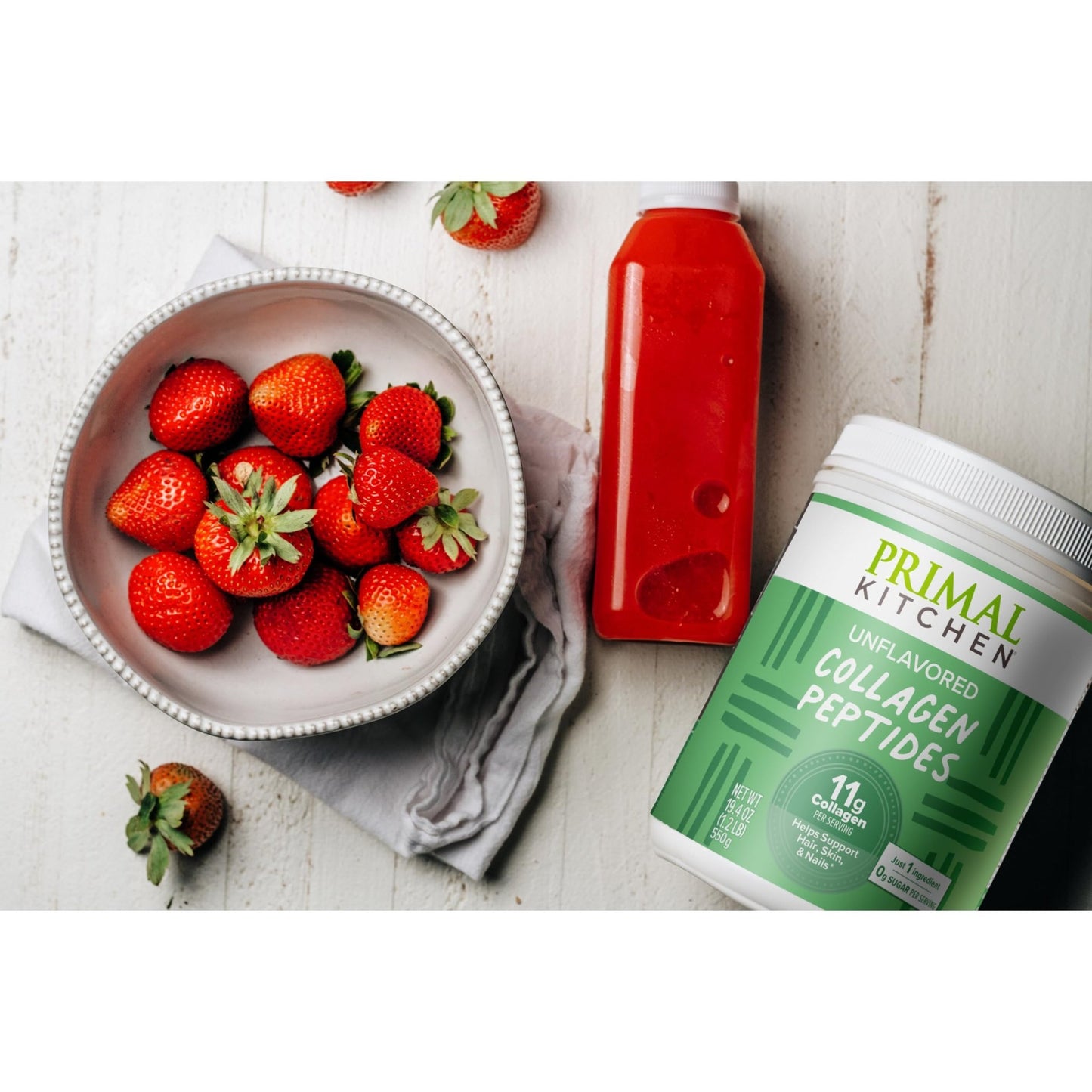 Primal Kitchen Collagen Peptides, Unflavored Collagen Powder, 1.2 Pounds - dailyvitalstore