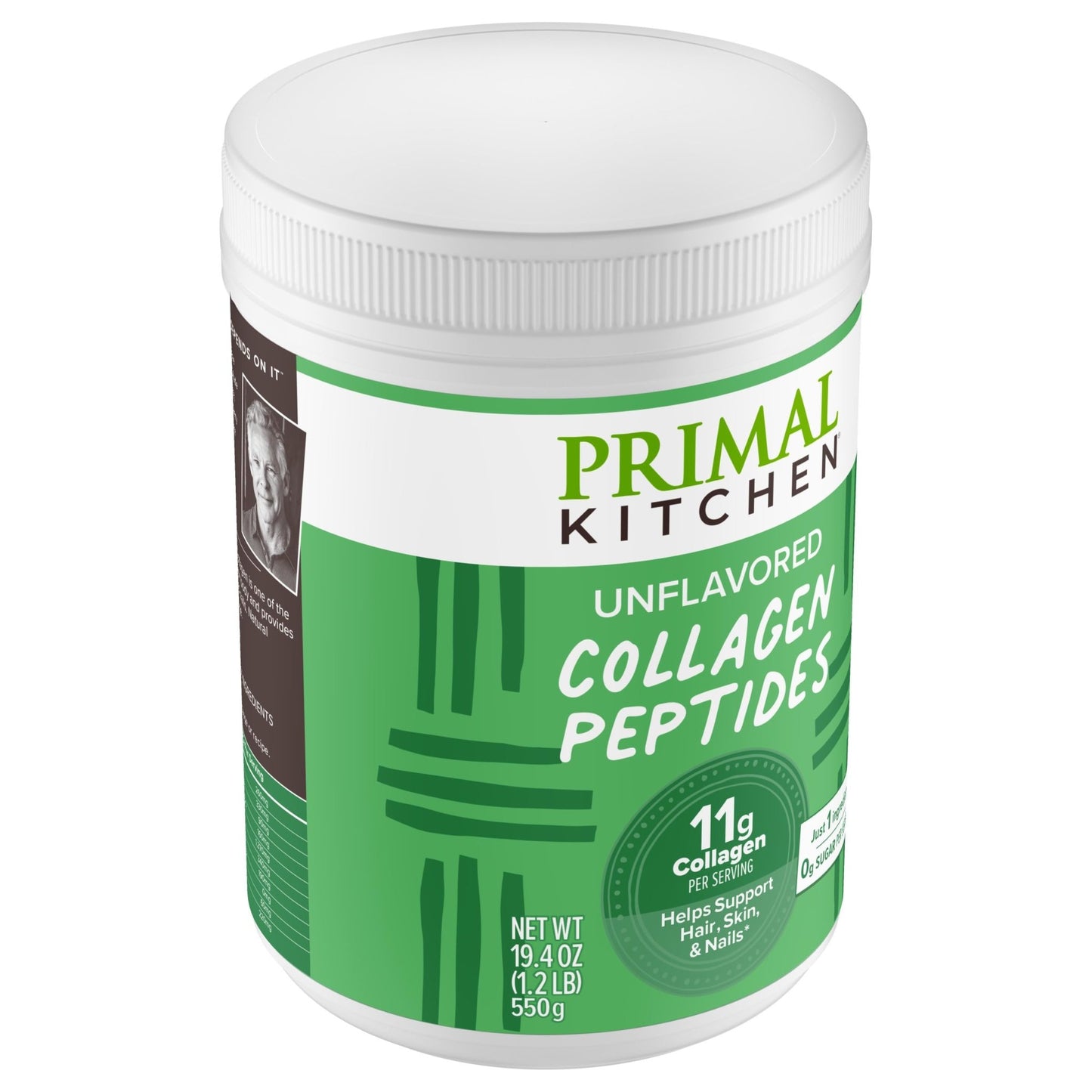 Primal Kitchen Collagen Peptides, Unflavored Collagen Powder, 1.2 Pounds - dailyvitalstore