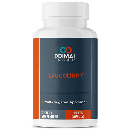 Primal Labs GlucoBurn Support Supplement with White Mulberry Leaf Extract and Alpha Lipoic Acid, 90 Veg capsules - dailyvitalstore