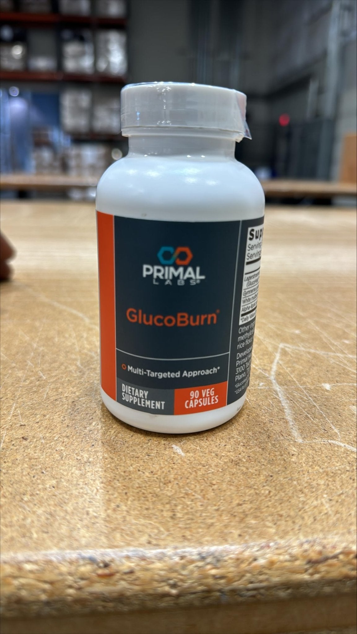 Primal Labs GlucoBurn Support Supplement with White Mulberry Leaf Extract and Alpha Lipoic Acid, 90 Veg capsules - dailyvitalstore