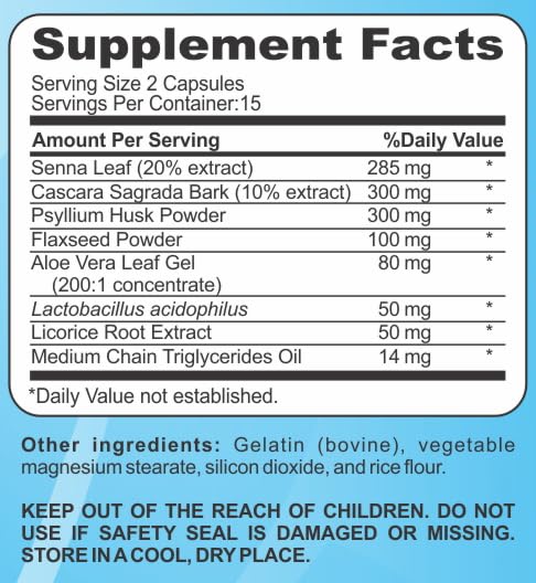 PRIMAL RESOURCE 15 Day Cleanse & Detox – Supports Digestive Health, Regularity & Gut Cleanse –Herbal with Probiotics - dailyvitalstore