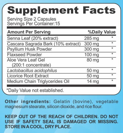 PRIMAL RESOURCE 15 Day Cleanse & Detox – Supports Digestive Health, Regularity & Gut Cleanse –Herbal with Probiotics - dailyvitalstore