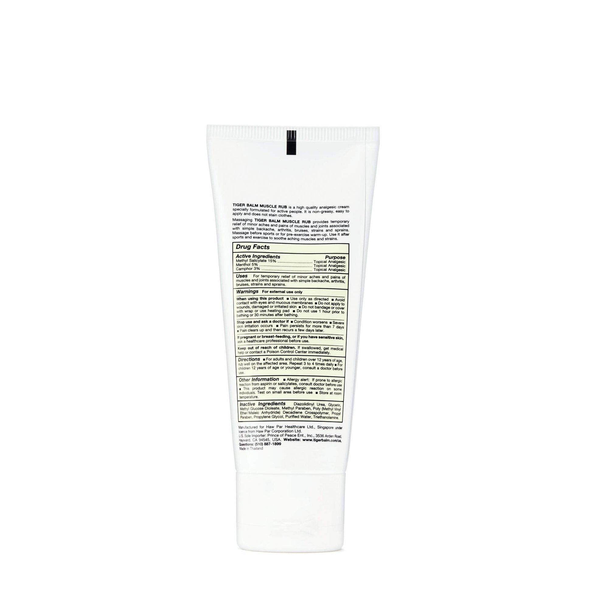 Prince of Peace Tiger Balm Muscle Rub - dailyvitalstore