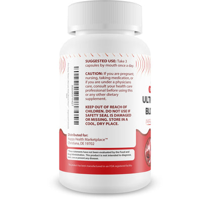Pro Deep Water Ultimate Male Blood Flow - Improved Formula - Our Best Improved Blood Flow Supplement for Men - Advanced Blood Flow Support for Men - Our Best Circulation Supplement Alpha Boost Pills - dailyvitalstore
