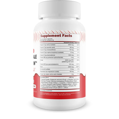 Pro Deep Water Ultimate Male Blood Flow - Improved Formula - Our Best Improved Blood Flow Supplement for Men - Advanced Blood Flow Support for Men - Our Best Circulation Supplement Alpha Boost Pills - dailyvitalstore