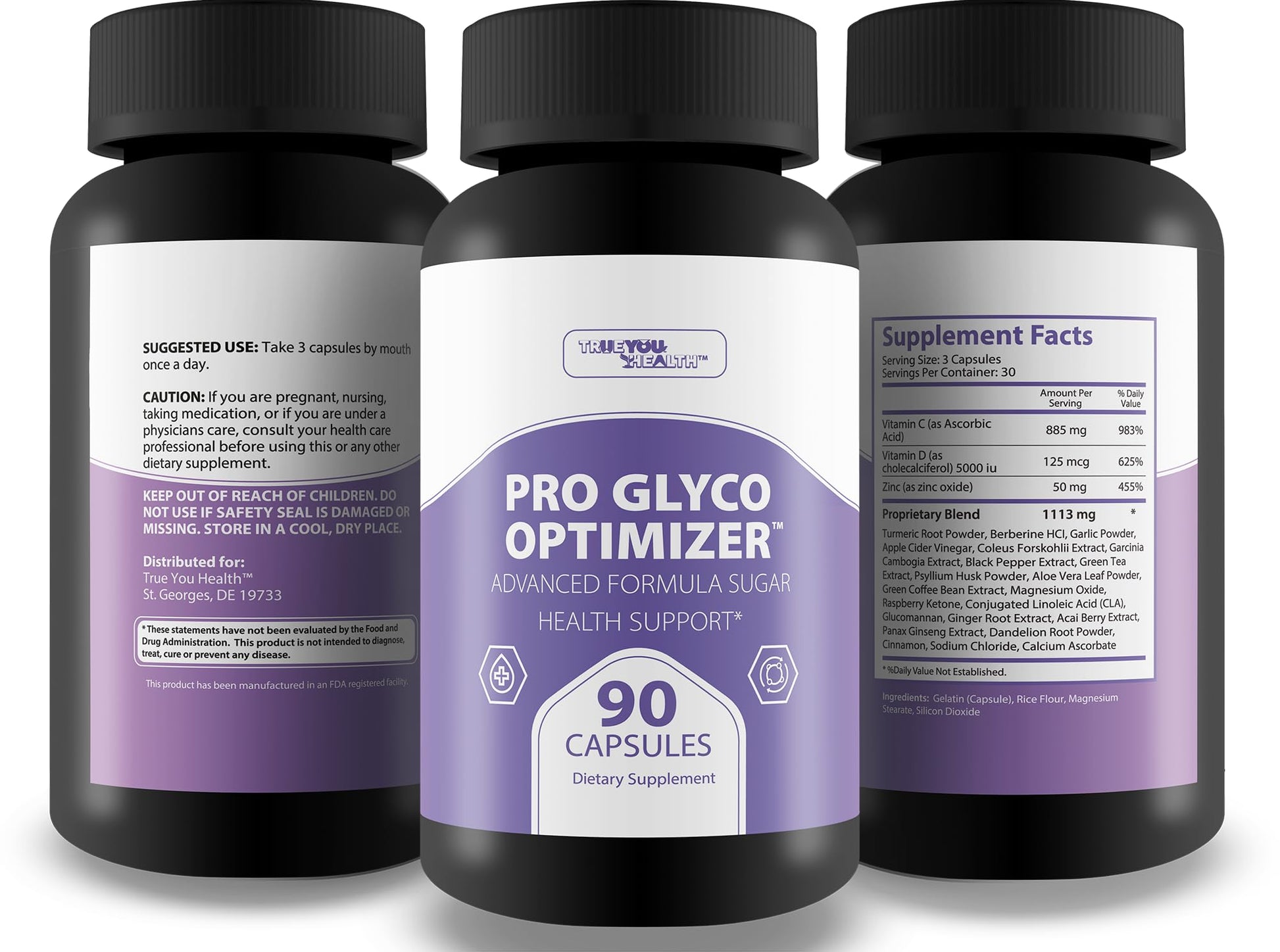 Pro Glyc0 Optimizer - Our Best Sugar Health Support Supplement - Our Best Overall Blood Health & Blood Circulation Support Supplement - Natural Blood Balance Blood Booster Pills - dailyvitalstore