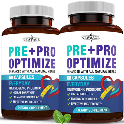 Pro Optimize Probiotics for Women, Menopause, 70 Billion CFU, Digestive Health - Relief for Bloating, Hot Flashes, Joint Support, Night Sweats - Gut Health & Metabolism - Dong Quai (120 (Pack of 2)) - dailyvitalstore