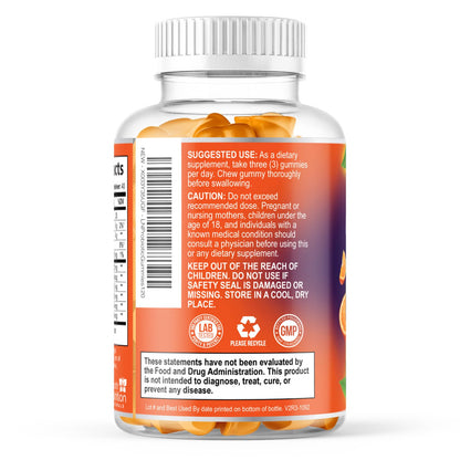 Probiotic Gummies - Advanced Multi-Strain Probiotic Formula - Gut & Digestive Health Support Gummy - Bacillus Coagulans 5 Billion CFU Per Serving, Daily Acidophilus Probiotics Supplement - 120 Gummies - dailyvitalstore