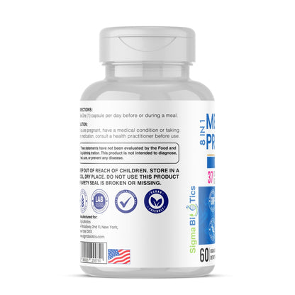 Probiotics for Men - 150 Billion CFU Acidophilus Capsules with Prebiotics & Postbiotics - Supports Gut Microbiome, Colon & Immune Health - dailyvitalstore