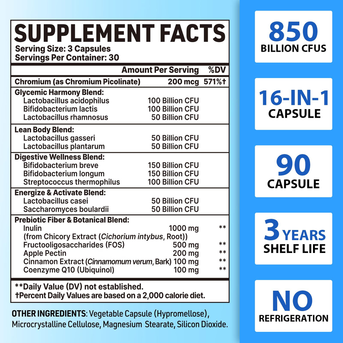 Probiotics for Men, Advanced 50+ Mens Probiotic, Comprehensive Gut & Energy Support with 850 Billion CFU, 1800mg Prebiotics Fiber – Tailored Wellness mens probiotics - dailyvitalstore