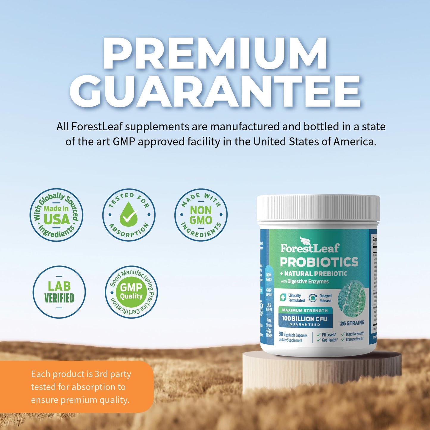 Probiotics for Men and Women, 100 Billion CFU, 26 Unique Strains, Men's and Women's Probiotic and Prebiotics Support Digestive Health, Gut Wellness, Energy, - dailyvitalstore