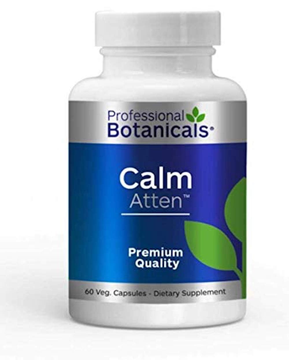 Professional Botanicals Calm Attention - Natural Attention and Mood Support, Rosemary, Vitamin B6, Gotu Kola, Focus, Relaxation, and Concentration Aid - 60 Veg Capsules - dailyvitalstore