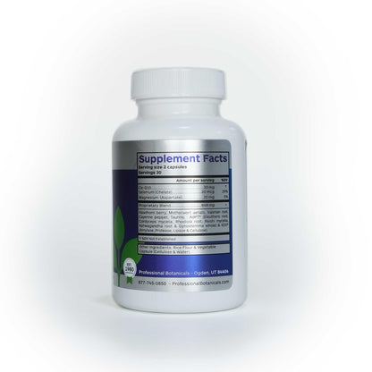 Professional Botanicals Cardio-CoQ CoQ10 - Vegan Formulated Coenzyme Q10 with Hawthorne Berry Valerian Root and Cayenne Pepper - 60 vegetarian capsules - dailyvitalstore