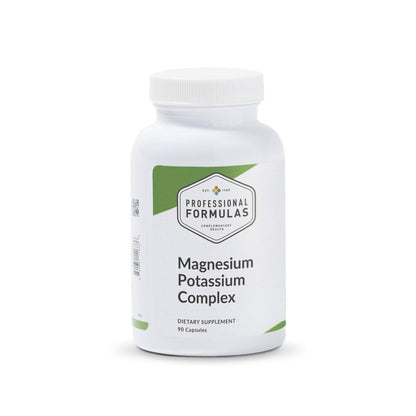 Professional Formulas Magnesium Potassium Complex – Highly Absorbable Magnesium (Malate & Citrate) and Potassium Citrate – Supports Healthy Muscle, Nerve, Heart, and Electrolyte Balance – 90 Capsules - dailyvitalstore