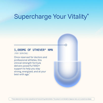 ProHealth NMN Pro 1000 (60 Capsules) Clinically Studied Uthever® NMN. NAD+ Precursor for Cellular Energy, Mitochondrial Support & Healthy Aging. - dailyvitalstore
