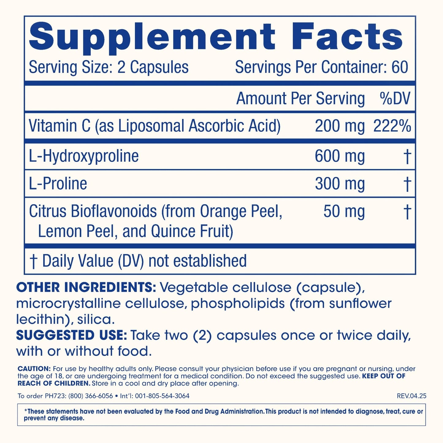 ProHealth Pro Collagen Activator Triple Third-Party Lab Tested, 120 Capsules - dailyvitalstore