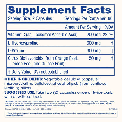 ProHealth Pro Collagen Activator Triple Third-Party Lab Tested, 120 Capsules - dailyvitalstore