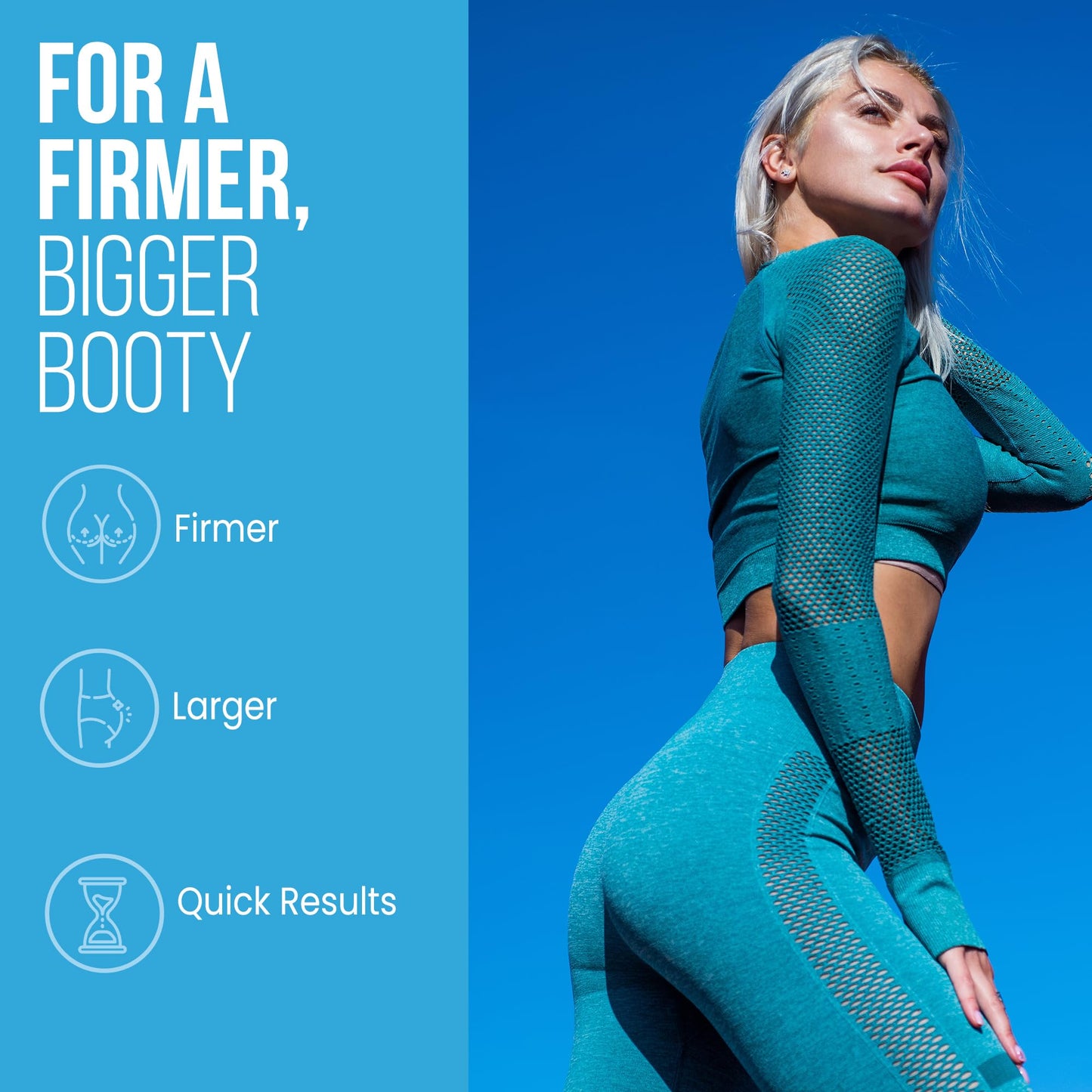 ProLab Organics InstaBum Bum Enhancement Pills – Lift, Shape, and Fill Glutes – Fast Growth for Bigger Butt and Hips – No Gummies. Visible Results in 1-2 Weeks - dailyvitalstore