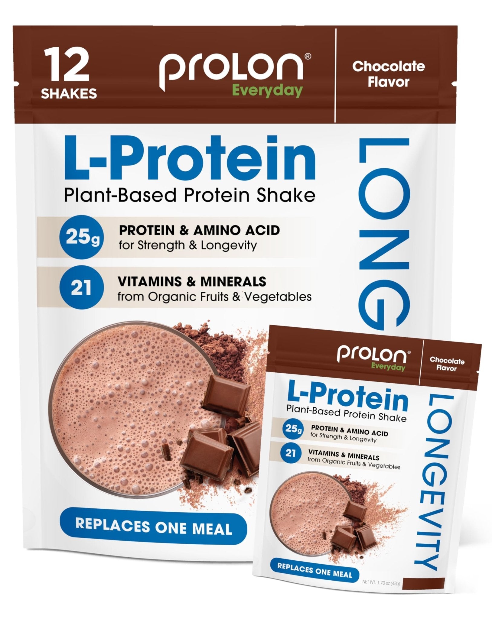 Prolon Longevity Plant Based Protein Powder | Muscle Synthesis & Repair, Healthy Aging, Boost Performance | Vitamins, Gluten Free, Amino Acids, Antioxidants - dailyvitalstore