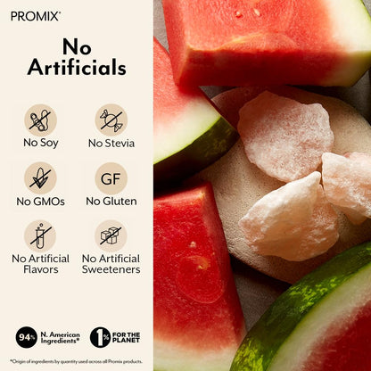 ProMix Nutrition Electrolytes Powder Hydration Packets - Himalayan Pink Salt, Magnesium, Potassium, Vitamin C - Salted Watermelon, - dailyvitalstore